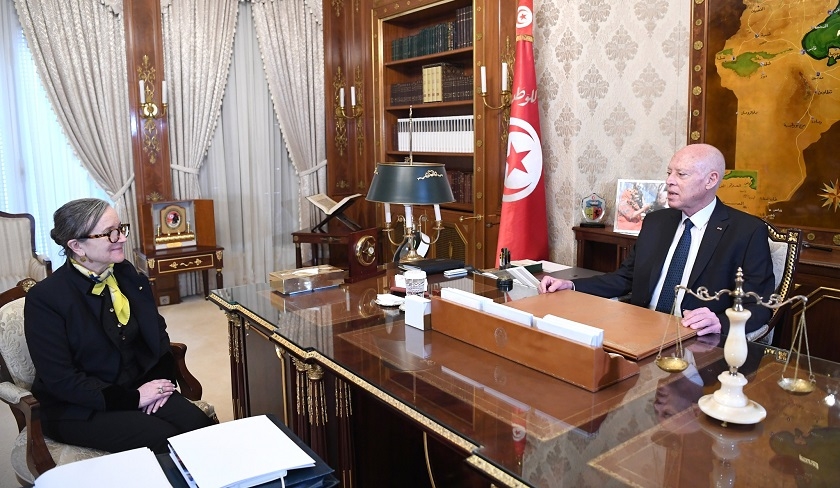 Le président de la République examine l’ordre du jour du prochain conseil des ministres