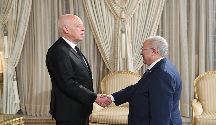 Kaïs Saïed reçoit le ministre algérien des Affaires étrangères