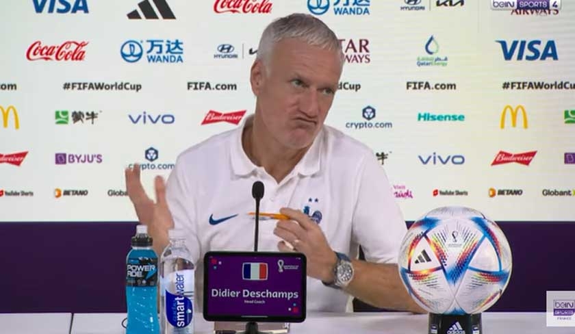Deschamps : nous essayerons d'obtenir le meilleur résultat possible face à la Tunisie