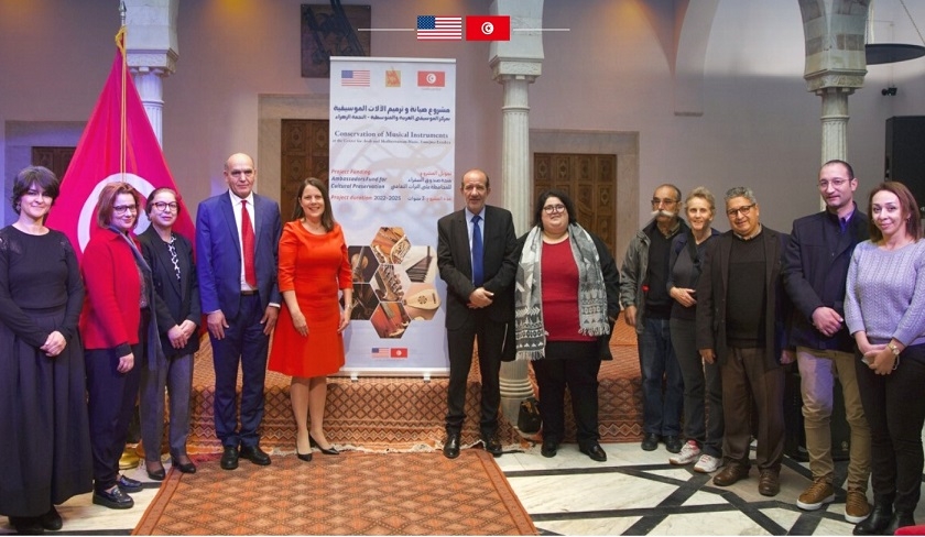 Le Fonds des ambassadeurs américains lance son projet pour la préservation culturelle à Ennejma Ezzahra