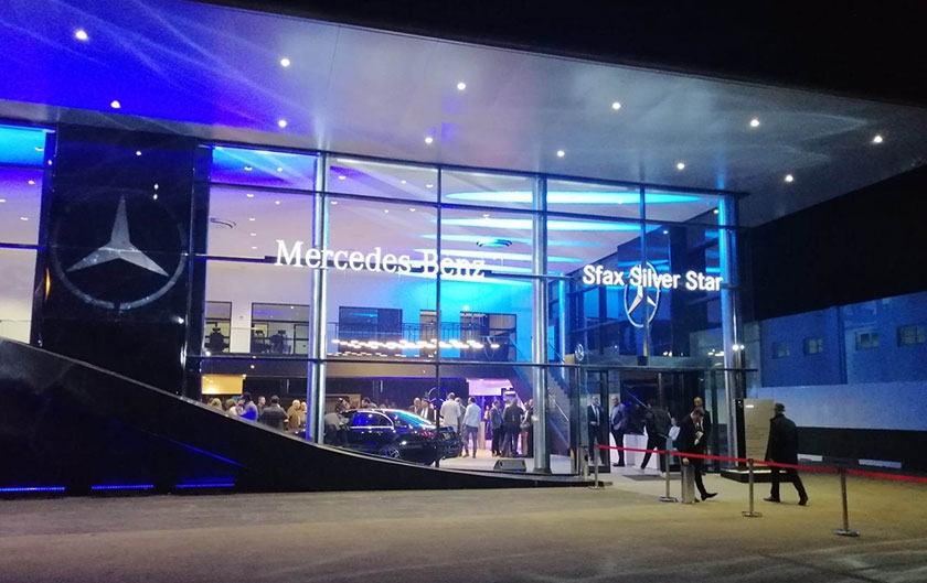 Le Moteur inaugure Sfax Silver Star, la nouvelle agence agre Mercedes-Benz