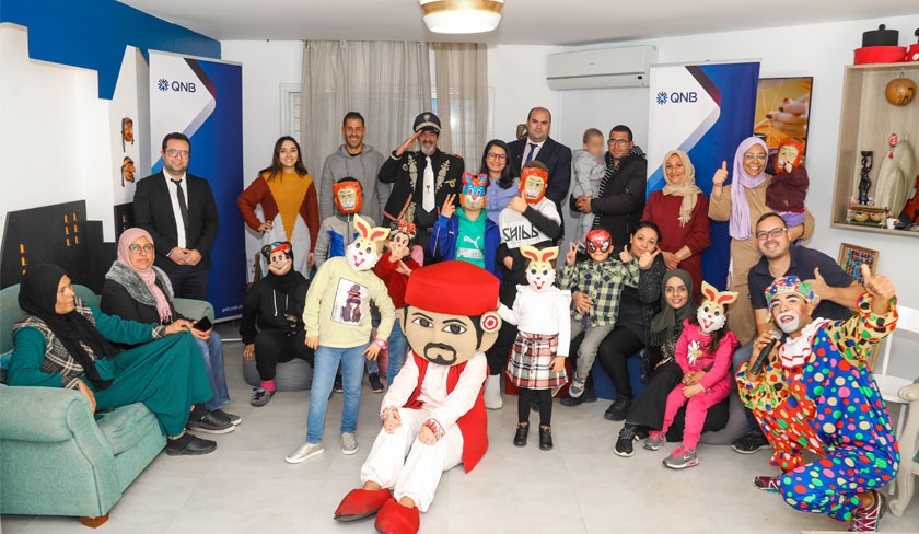 QNB célèbre la Journée mondiale de l’enfance avec l’Association Maram à travers un spectacle d’animation