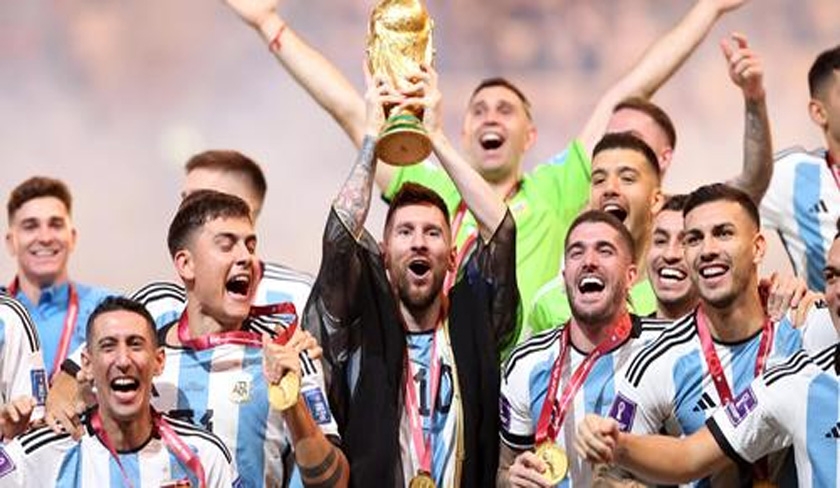 L'Argentine remporte la troisime Coupe du Monde de son histoire
