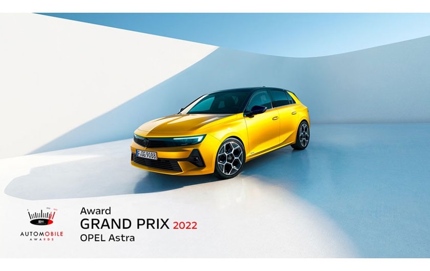 Automobile Awards 2022 : l’Opel Astra remporte le Grand Prix
