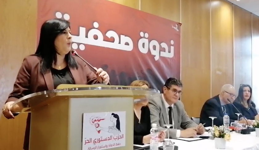 Abir Moussi dévoile sa feuille de route pour sauver le pays