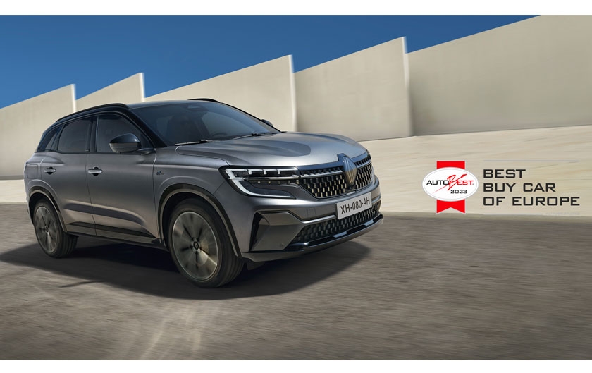 Autobest : Renault Austral remporte le prix « Best Buy Car Of Europe 2023 »