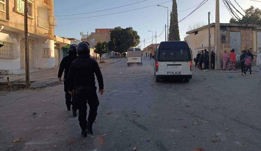 Kasserine : deuxième jour de heurts à la cité Ezzouhour