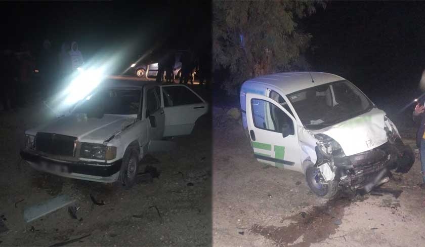 Jendouba : un dcs et sept blesss suite  un grave accident routier 