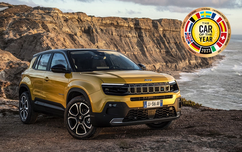 Jeep® Avenger, Voiture Européenne de l’Année 2023