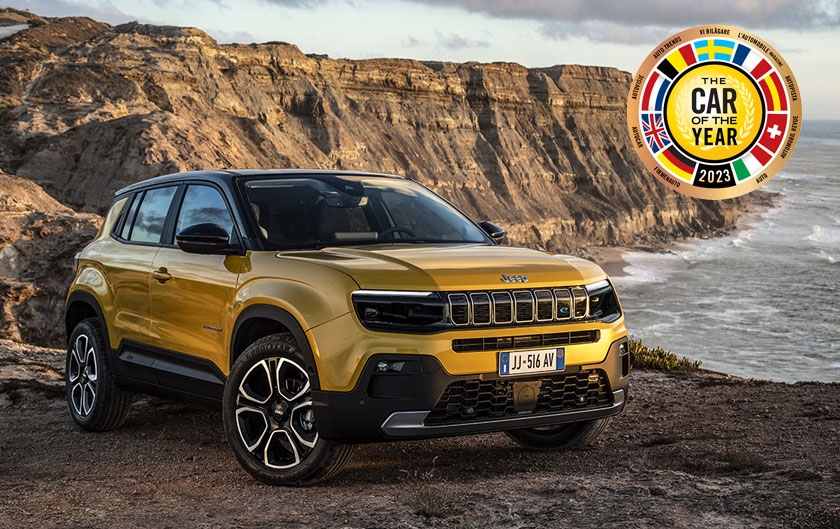 Jeep Avenger, Voiture Europenne de lAnne 2023