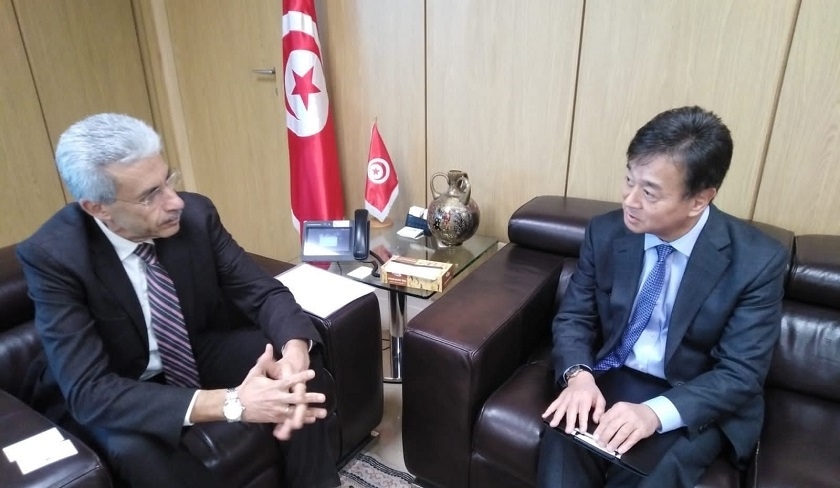 Samir Saïed et l’ambassadeur du Japon passent en revue les programmes de coopération bilatérale