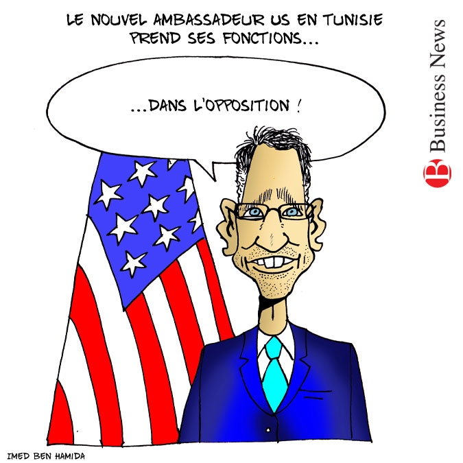 L'ambassadeur US prend ses fonctions
