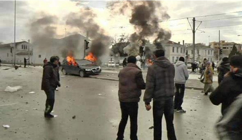 Tunisie - Des voitures dposent des mercenaires pour saboter les funrailles de Chokri Belad 