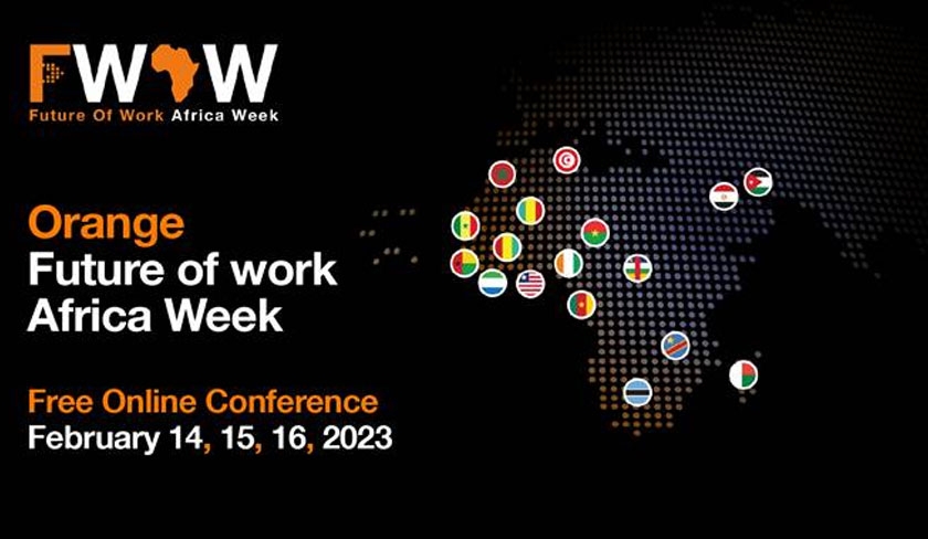 Le réseau Orange Digital Centers d’Afrique et Moyen-Orient organise la conférence en ligne « Future of work Africa Week » les 14, 15 et 16 février prochains