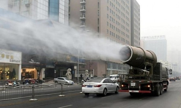 Un camion qui vaporise du parfum dans les rues ?
