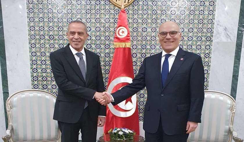 L’ambassadeur d’Algérie à Tunis reçu par Nabil Ammar
