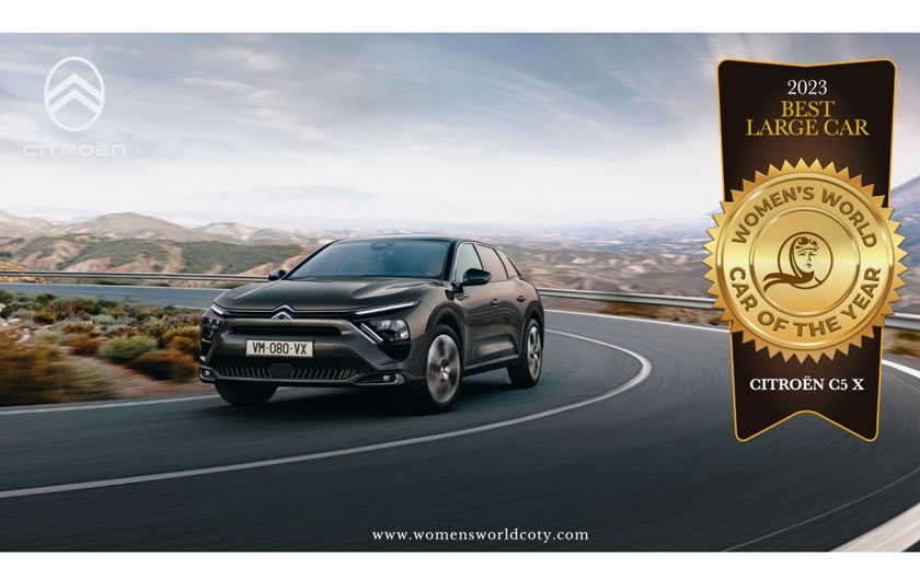 Women’s World Car Of The Year : Citroën C5 X remporte le prix