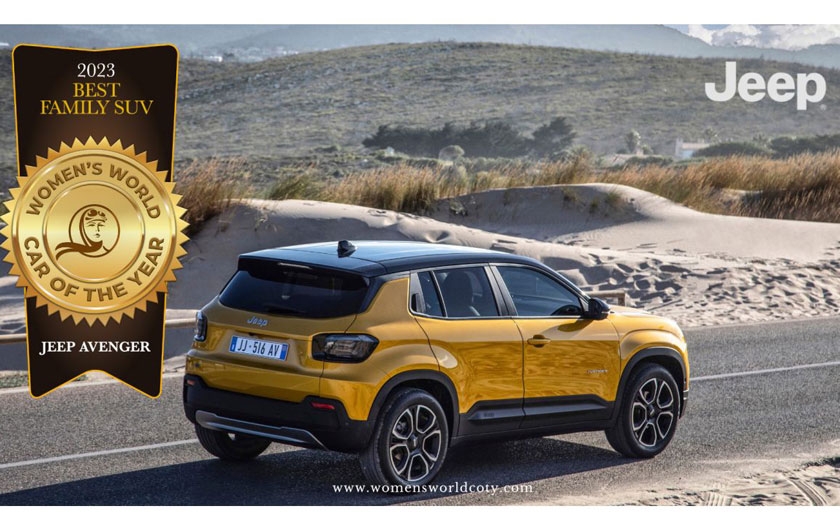 Women’s World Car Of The Year : la Jeep® Avenger élue