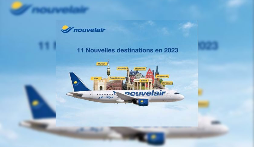 Nouvelair desservira onze nouvelles destinations en 2023