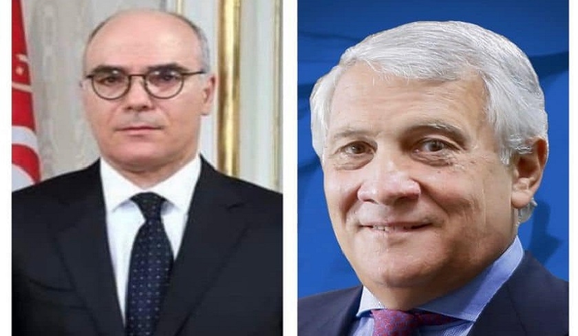 Nabil Ammar s'entretient avec son homologue italien à propos des démarches auprès du FMI