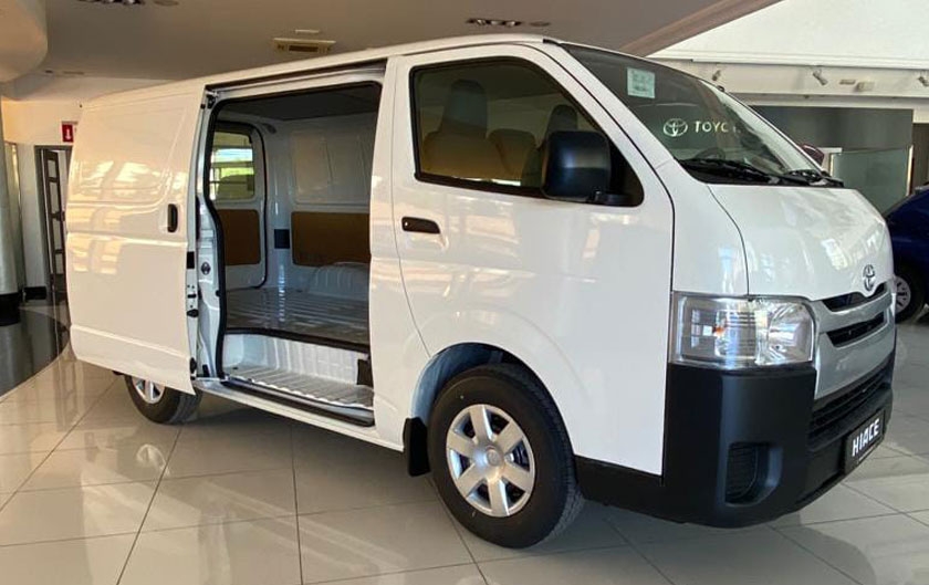 BSB propose une offre spéciale sur son utilitaire Toyota Hiace Van