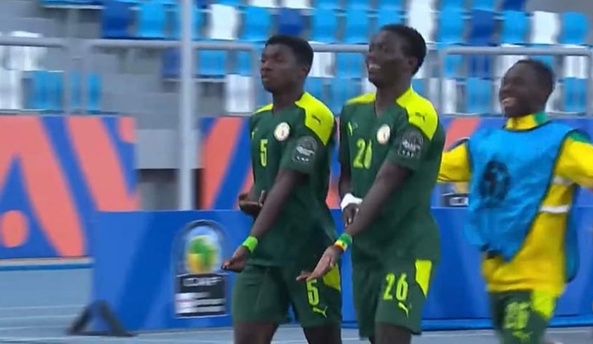 Le geste des joueurs sénégalais face à l’équipe tunisienne