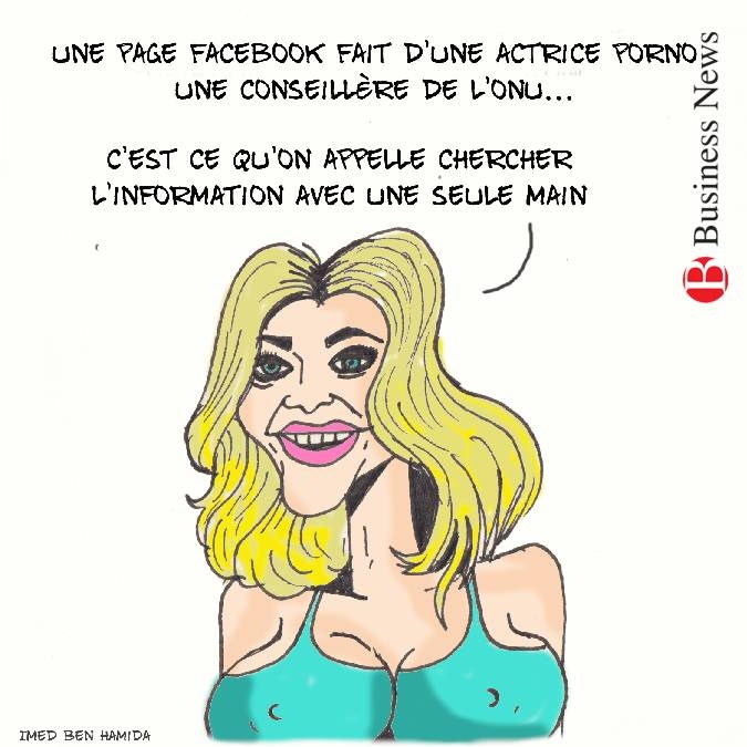 Une page Facebook fait d'une actrice porno une conseillère de l'ONU