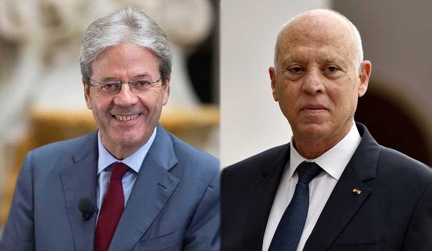 Gentiloni en visite en Tunisie afin de s'entretenir avec Saed et une partie du gouvernement