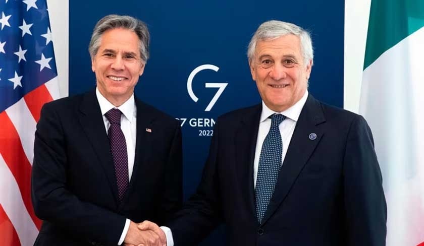 Entretien entre Tajani et Blinken autour de la crise et des rformes en Tunisie