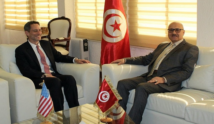 L’ambassadeur américain reçu par Abdelmonem Belati

