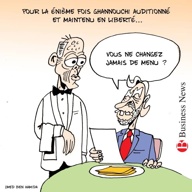 Le menu de Rached Ghannouchi
