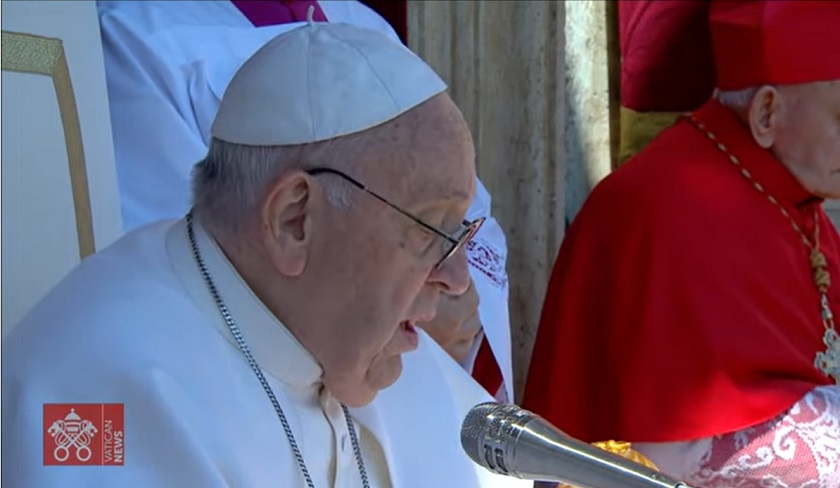 Le Pape Franois adresse un message aux Tunisiens  Pques

