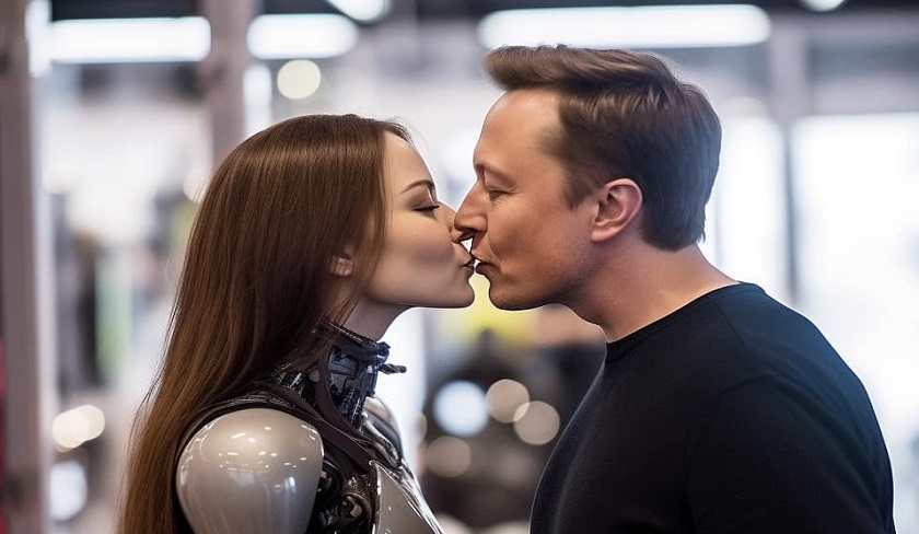 Elon Musk mari  un robot humanode ? 

