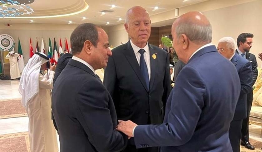 La vrit sur la rencontre de Saed avec Al-Sissi et Tebboune