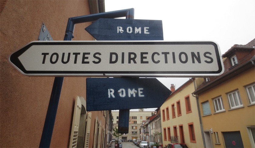 Do vient lexpression  Tous les chemins mnent  Rome  ?