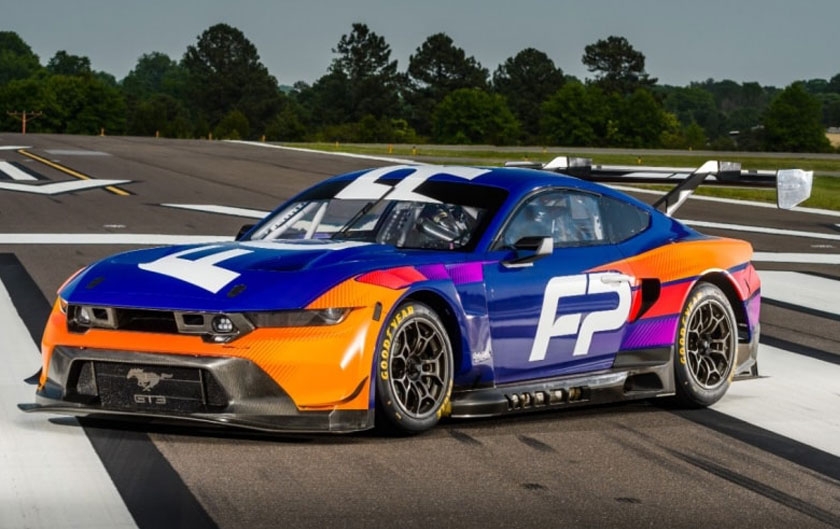 La Ford Mustang GT3 officiellement dévoilée au Mans