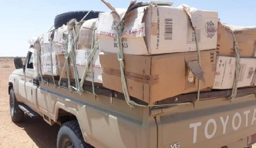 Saisie de marchandises de contrebande d’une valeur de 1,6 million de dinars