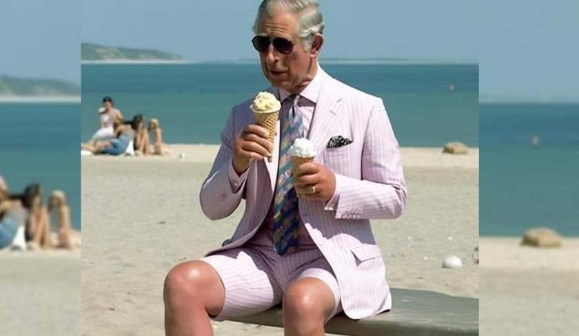 Quand une intelligence artificielle change le look du roi Charles 