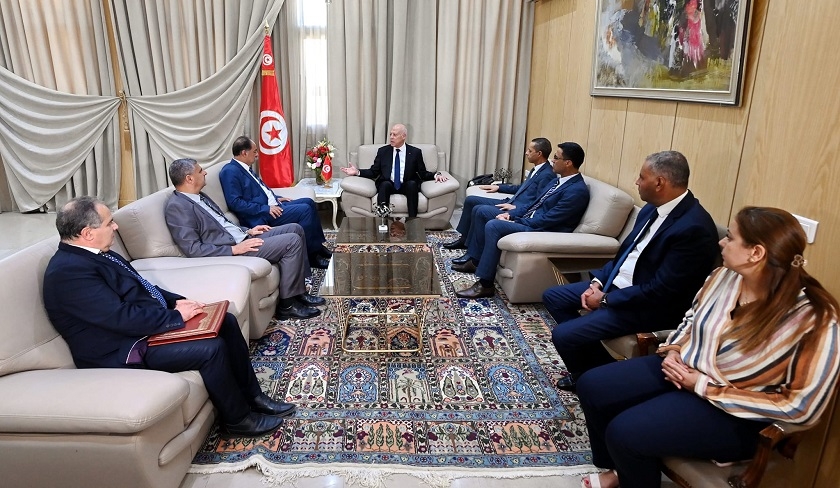 Kaïs Saïed au siège du ministère de l’Intérieur : la Tunisie n'accepte sur son territoire que ceux qui respectent ses lois