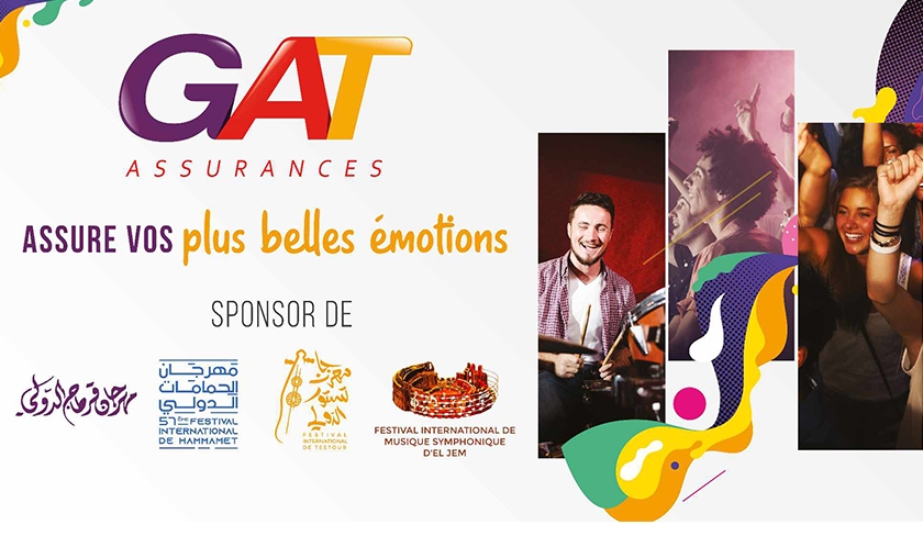 Gat Assurances renforce son engagement envers la culture en étant le partenaire privilégié des festivals et événements estivaux