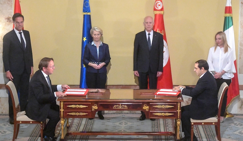MoU Tunisie – UE : freiner la migration en contrepartie d’un milliard d’euros