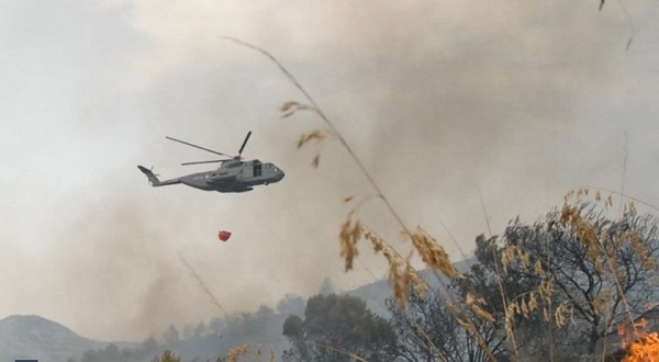 Série d'incendies : la protection civile dit suspecter des actes criminels
