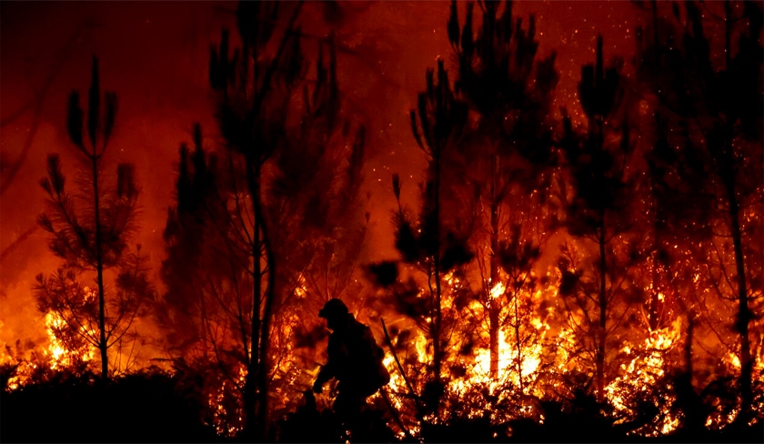 Une dizaine d’incendies dans cinq gouvernorats