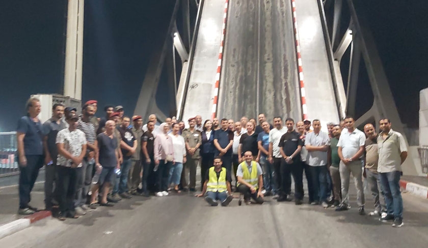 Après l’incendie dans la salle des machines, le pont mobile de Bizerte reprend du service
