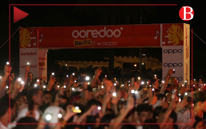Vido - Ooredoo Music Fest by OPPO fait sensation  Sousse sur des airs de musique tunisienne

