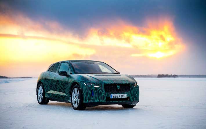 Jaguar I-PACE, rapide en temps de recharge et en performances !